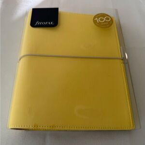 Filofax Soft Domino A5 Planner - Lemon